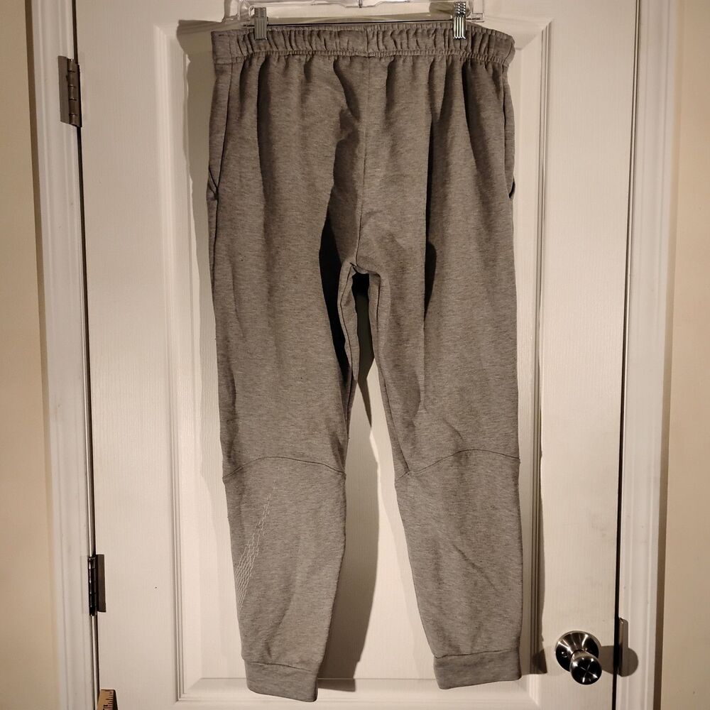 Nike sweatpants mens L Large gray tapered jogger athletic running 860373 - Picture 2 of 10